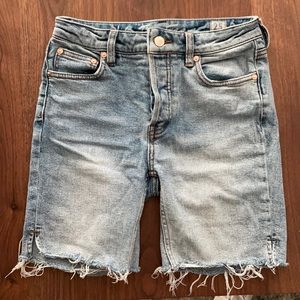 We The Free Frayed Denim Shorts